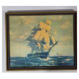 "Old Ironsides" by Gordon Grant