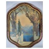 Art Deco Framed Antique Art Pieces by Robert Atkinson Fox