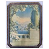 Art Deco Framed Antique Art Pieces by Robert Atkinson Fox
