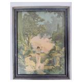 "In the Garden of Dreams" by Maxfield Parrish