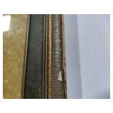 "Dawn" Large Framed Art Piece by Robert Wood in Vintage Frame