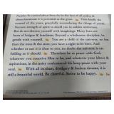 Desiderata:  A Poem by Max Ehrman