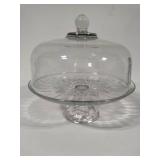 Anchor Hocking 2pc Footed Cake Stand