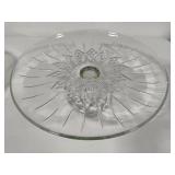 Anchor Hocking 2pc Footed Cake Stand