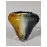 Hand Blown Art Glass Vase