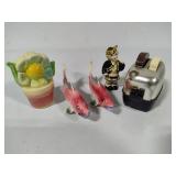 Koi Fish, Toaster & Asst Salt & Pepper Shakers