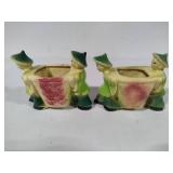 Shawnee Pottery - Asian Themed Planters