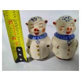 Shawnee Pottery - Assorted Winnie & Smiley Pig Salt & Pepper Shakes - Some Sets