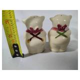 Shawnee Pottery - Assorted Winnie & Smiley Pig Salt & Pepper Shakes - Some Sets