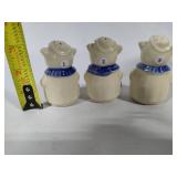 Shawnee Pottery - Assorted Winnie & Smiley Pig Salt & Pepper Shakes - Some Sets