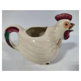 Shawnee Pottery - Chanticleer Rooster Pitcher with Short Salt & Pepper Shaker Set +