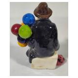 McCoy 1940s Clown Cookie Jar & Balloon Man Figurine