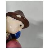 McCoy 1940s Clown Cookie Jar & Balloon Man Figurine