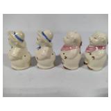 Shawnee Pottery - Smiley Pig Cookie Jars & Salt & Pepper Shakers