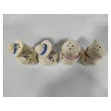 Shawnee Pottery - Smiley Pig Cookie Jars & Salt & Pepper Shakers