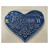 Swedish Valkommen "Welcome" Door Sign