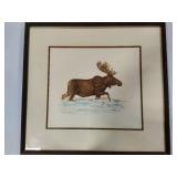 "Moose" Signed/Numbered Mary Ann Lis Print