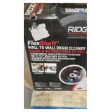 RIDGID K9-12 FlexShaft Wall-to-Wall Drain Cleaner, 1/4 in. x 30 ft. Cleans 1-1/4 in. to 2 in. Pipes to Full Flow Capacity