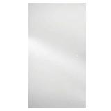 (2) Delta 27-3/8 in. x 63-1/8 in. x 1/4 in. (6mm) Frameless Pivoting Shower Door Glass Panel in Rain (For 30-33 in. Doors)