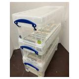6.5L Plastic Storage Boxes