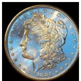Uncirculated 1881-S Morgan Silver Dollar, Strong Strike and Mirrors, Original Surfaces