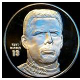 1999 NFL MVP Kurt Warner 1oz 999 Silver Round #31 of 5000