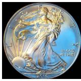 Gem BU 2010 US Silver Eagle Dollar