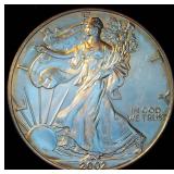 Uncirculated 2002 US Silver Eagle Dollar