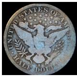 Semi Key 1904-S Barber Half Dollar, Original Surfaces