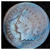 Better Date 1873 Indian Cent, Open 3
