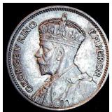 High Grade 1936 Silver New Zealand 6 Pence, Very Light Circulation, Original Surfaces w/Good Luster, KM#2