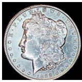 Better Date VF+/XF 1899-S Morgan Silver Dollar, details