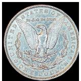 Better Date VF+/XF 1899-S Morgan Silver Dollar, details