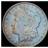 VF+ 1880-P Morgan Silver Dollar