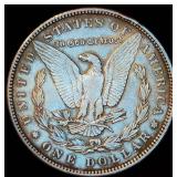 VF+/XF 1884-P Morgan Silver Dollar, Original Surfaces