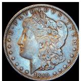 VF/VF+ 1890-P Morgan Silver Dollar, Original Surfaces