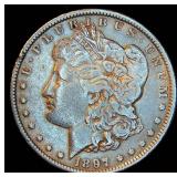 VF/VF+ 1897-O Morgan Silver Dollar, Original Surfaces