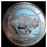 BU 2015 1.25oz Canada 8 Dollar 9999 Silver Coin
