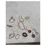 Assorted Shell & Bead Jewelry Lot