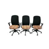 3 Haworth Task Chairs