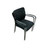 2 Mesh back Stacking Chairs