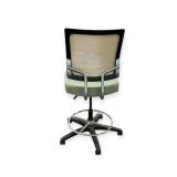 Sit-On-It Drafting Stool Green Seat