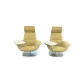 Coalesce Massoud Lounge Chair w/ Tablet Arm Retails new for over $2000