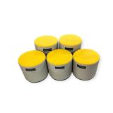 Steelcase Turnstone Buoy Yellow & Grey Seats that retail new for $395 each
