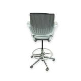Steelcase Cobi Drafting Stool Chair Grey Retails new for $899