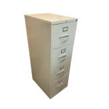 Four Drawer Vertical Filing Cabinet 52 x 25x18