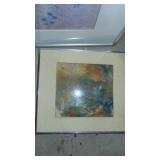 3- Framed Prints. 2- 16" x16" Margret Beckoman? and other one is 27" x34.5"