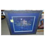 1984 Gilbert Williams Moon Temple 108/400, 34.5" x 33"