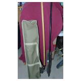 Folding Titan Cot and Tools