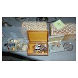 Assorted Boxes and Jewelry